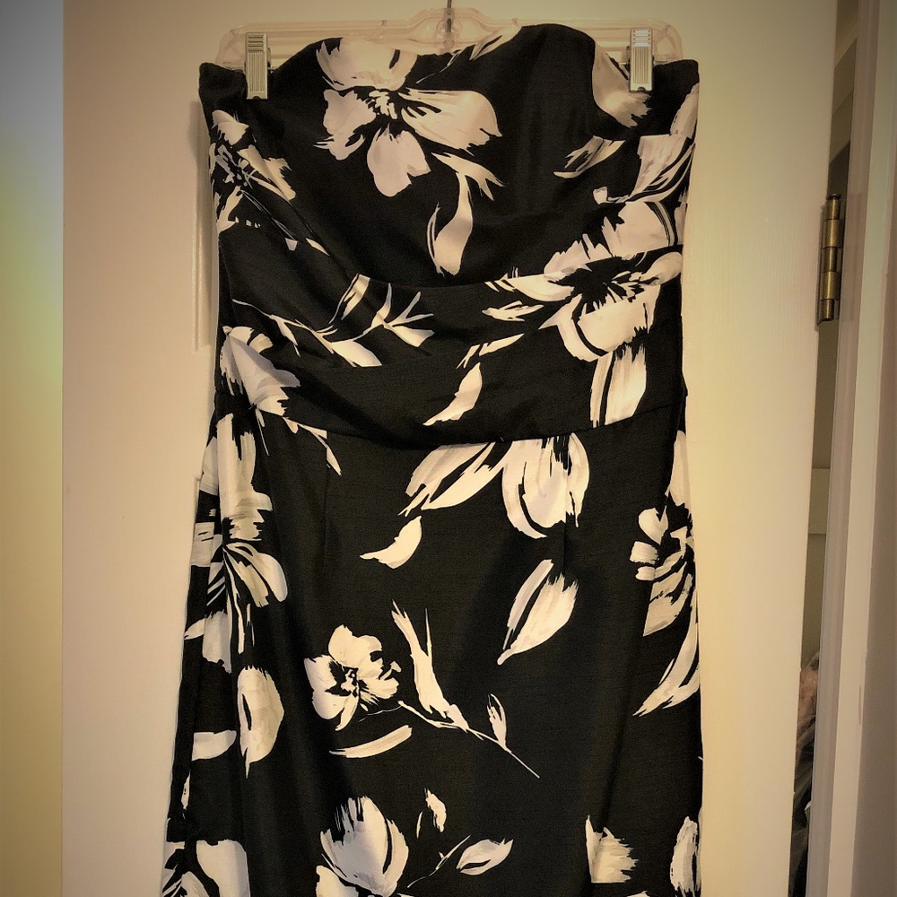 Final Sale: Strapless Cocktail Dress